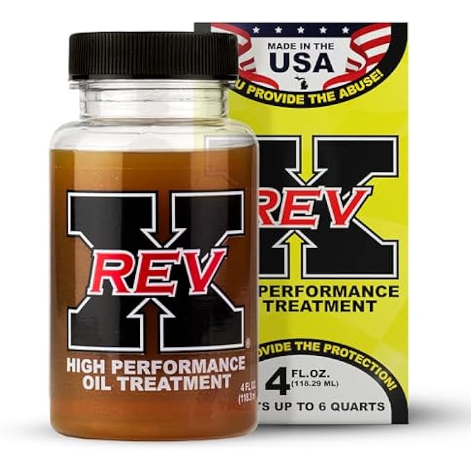 REV X HIGH PERFORMANCE OIL ADDITIVE - 4 FL. OZ. (4 PACK) - Image 2
